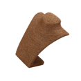 thumbnail image 1 of Necklace Pendant Display Bust Mannequin Jewelry Display Pendant Display Stand Holder Brown S, 1 of 9