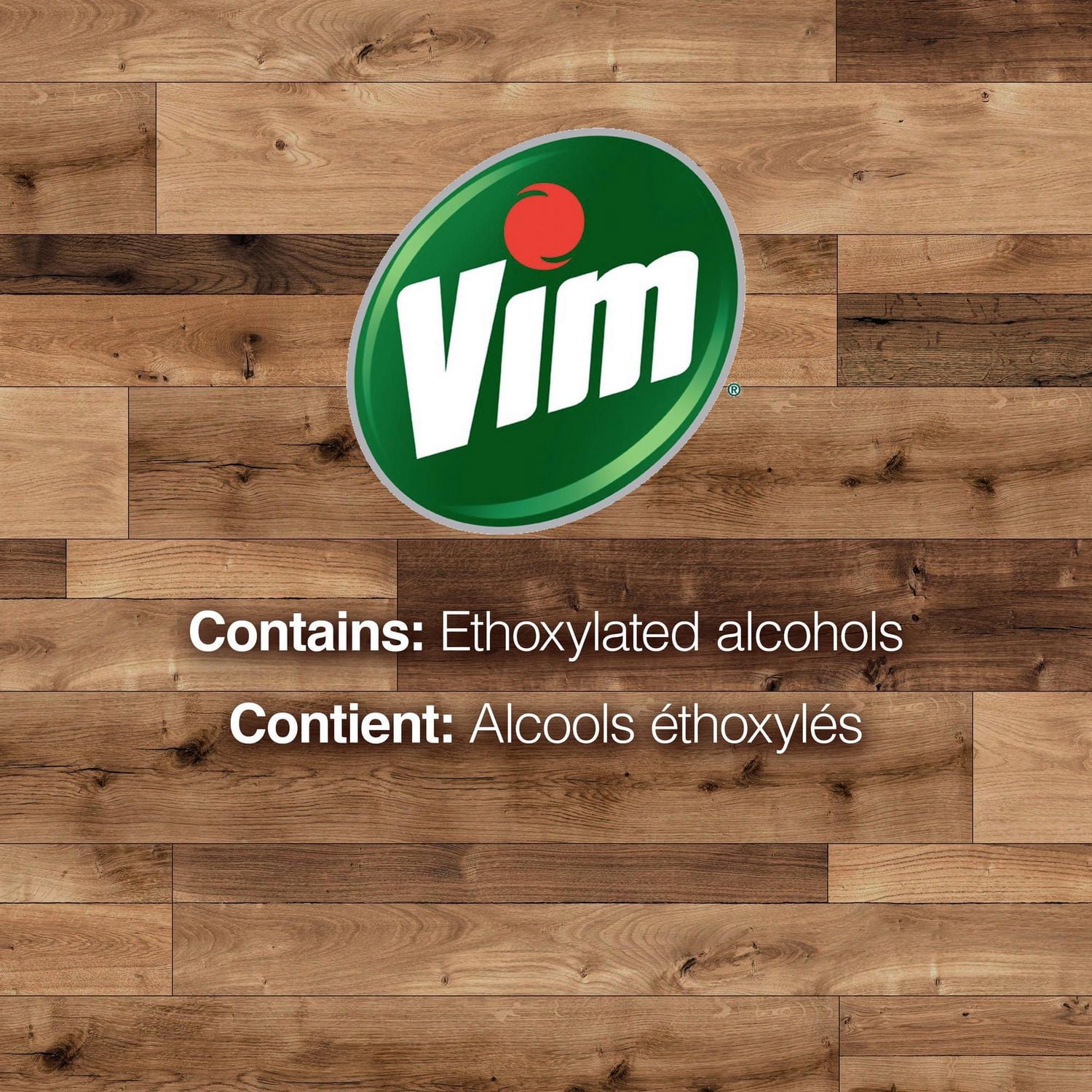 Vim Nettoyant pour Surfaces en Bois, Parfum Frais, 1L