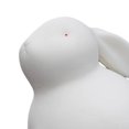 thumbnail image 1 of facefd Ceramic Rabbit Statue Bunny Animal Model Tiny Adorn for Wedding Party Decor 4.6cmx3.5cmx4.7cm, 1 of 8