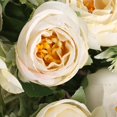 thumbnail image 3 of Artificial Rose Flowers Decor Spring Rose Potted Artificial Flowers Faux Rose for Wedding Home Party, 3 of 4