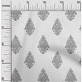 thumbnail image 1 of oneOone Georgette Viscose Fabric Leaves|Floral & Paisley Block Print Sewing Fabric BTY 42 Inch Wide, 1 of 4