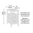 thumbnail image 3 of Sauder® Collection August Hill Bout de canapé, Finition Dover Oak®, 426137, 3 of 8