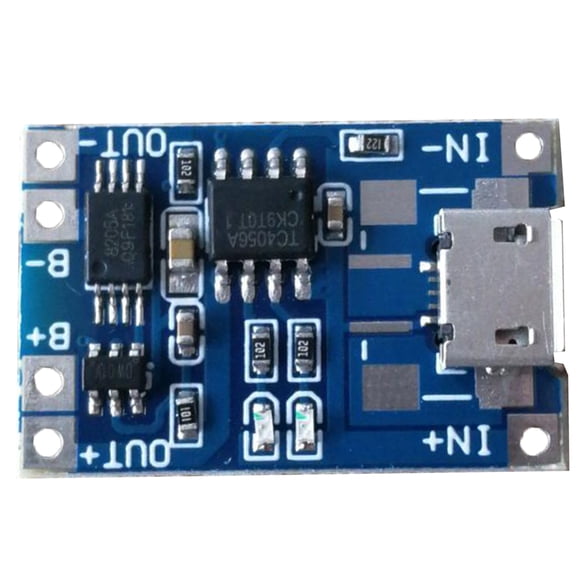 Maoww 1/2/5PCS 5V Micro Rechargeable USB 1A 18650 Lithium Battery Charger Module Charging Board