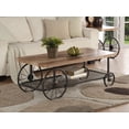 thumbnail image 1 of ACME Francie Coffee Table in Oak & Antique Gray, 1 of 3