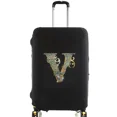 thumbnail image 1 of Housses de Bagage Housse de Protection Bagage de Voyage Anti-Rayures Housse Anti-Poussière Réutilisable Housse Lavable Motif Imprimé Graphique 8Graphic Letter V TG, 1 of 6