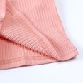 thumbnail image 4 of Birdeem Mode Filles Décontracté T-Shirts à Manches Courtes Col Rond Bouton Uni Ensembles de Pantalons Longs, 4 of 10