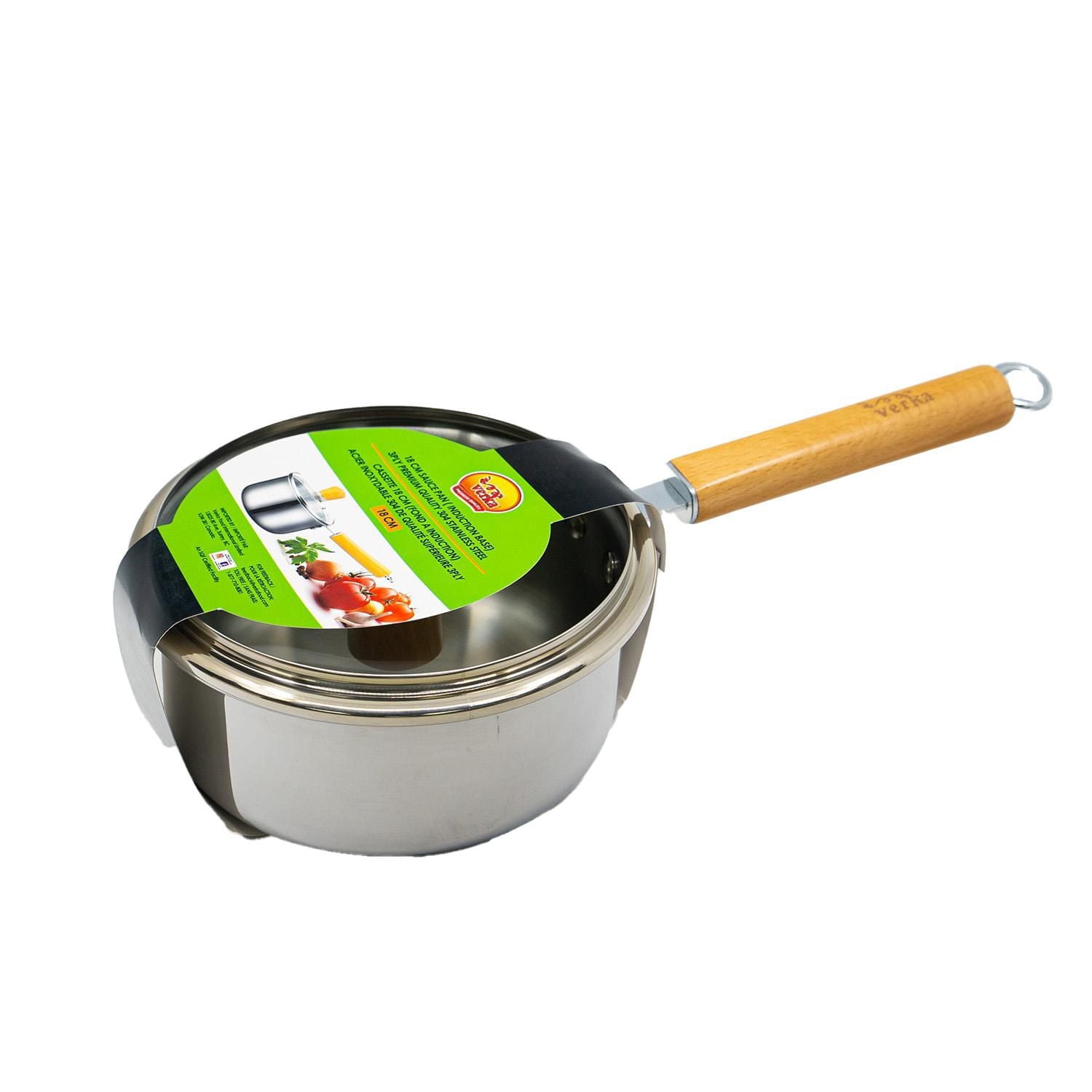 Casserole Verka 3 plis avec couvercle, 18 cm