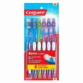thumbnail image 1 of Colgate Brosse à Dents Extra Clean, Emballage Économique, Souple, 6 Unités, 1 of 4