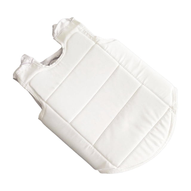 Langgg Protection Poitrine Karaté Sandale Sport Boxe et pour Protection des Seins Enfants Adultes Corps Blanc P