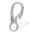 thumbnail image 1 of Outdoor Lightweight Titanium Key Chain Quick-release Key Ring Holder, 1 of 7