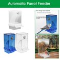 thumbnail image 2 of No Mess Bird Feeders Automatic Parrot Feeder Drinker Food Container Pet Supply, 2 of 8