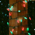 thumbnail image 3 of Novelty Lights 24FT 70 LED C6 Christmas Light String, Red & Green Wire, 3 of 8
