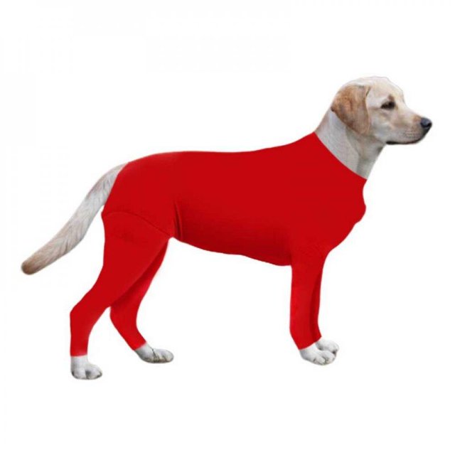 Pet anti-hair loss elastic tights Post Operative Protection Long Sleeves Bodysuit Jumpsuit For Dogs