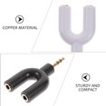 thumbnail image 4 of 6pcs U Shape 3.5mm Headphone Adapter Y Splitter 1 To 2 Headphone Splitter, 4 of 8