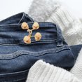 thumbnail image 2 of 4 Sets Adjustable Nail-Free Waist Buckles Adjustable Jeans Waist Button Pants Waist Buckles, 2 of 8