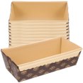 thumbnail image 3 of Miangastore 25Pcs Paper Loaf Pans for Baking Paper Bread Loaf Pans Rectangular Loaf Pans Cake Paper Trays, 3 of 9