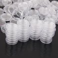 thumbnail image 3 of Tachiuwa Boîte de Rangement pour Capsules Transparente 400 Pcs Étui Protecteur Rond Support 21mm, 3 of 9