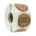 thumbnail image 1 of Gkeoshab Papier d'Emballage Cadeau Autocollants Faits à la Main pour Remerciements Mariage Fleurs Pâtisserie Étiquettes Adhésives Maison & Jardin, 1 of 2