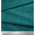 thumbnail image 2 of Soimoi Tissu de Velours Tissu Imprimé Floral Artistique 1 Yard 58 Inch Wide, 2 of 3