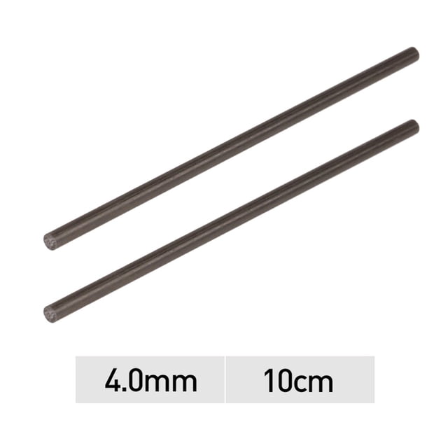 Bgsha Kit de Réparation de Canne à Pêche Bâtons en Fibre 1mm-10mm*10cm pour Canne à Pêche Cassée