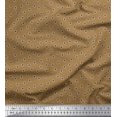 thumbnail image 1 of Soimoi Silk Fabric Cosmos Floral Printed Fabric 1 Yard 42 Inch Wide, 1 of 3