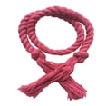 thumbnail image 1 of Home Textile Curtain Clearance 2Pcs Curtain Tiebacks Rope Outdoor Curtain Tiebacks Natural Cotton Curtain Ties Village Rural Rustic Curtain Holdbacks Farmhouse Boho Curtain Tie Backs Holders For Drape, 1 of 1