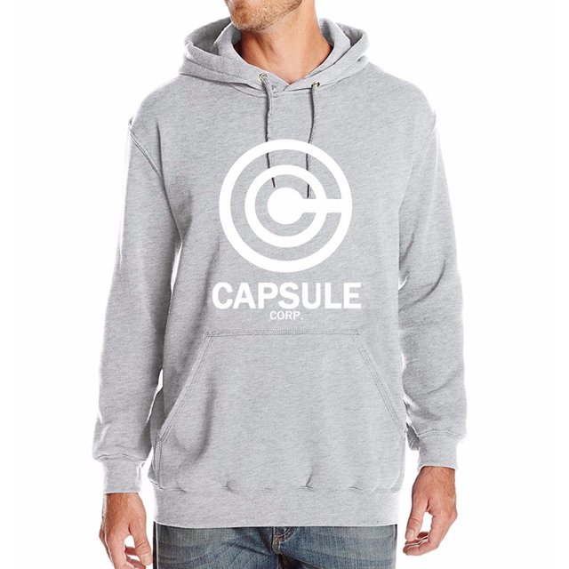 Capsule corp hoodies (Graywhite, S)
