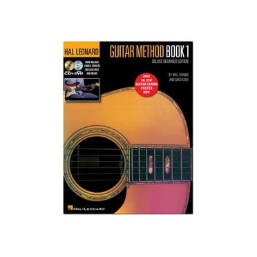 Livre 1 Édition Débutant Deluxe - Méthode Guitare - Cours d'Auto-formation - CD, DVD, Téléchargement