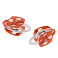 thumbnail image 3 of 2 Pièces 32KN Double Poulie Roulements à Billes en Aluminium pour l'Escalade, 3 of 3
