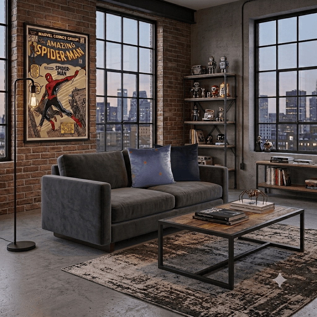 Spider-Man Adult Decorative Throw Pillow