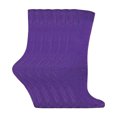 thumbnail image 1 of Sock Snob - 6 Paires de Chaussettes Cheville pour Femmes, Couleur Unie, Riche en Coton, 1 of 2