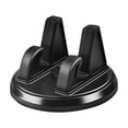 thumbnail image 2 of Support de Téléphone pour Tableau de Bord de Voiture Rotatif à 360° / Compartiment de Rangement Multifonction pour Téléphone Intelligent et Appareils GPS / Adhésif Lavable / Antidérapant, Stable et Sécuritaire / Convient aux Téléphones de 6 à 12 mm d'Épaisseur / Noir / 5x5, 2 of 9