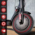 thumbnail image 4 of 2pcs Scooter Tire Set 8.5 Inch Tubeless Scooter Solid Tyre Anti Puncture Electric Scooter  Rubber Tyre Compatible with M365 Electric Scooter Tire Accessories, 4 of 11