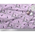 thumbnail image 3 of Soimoi Poly Crepe Fabric Geometric Shapes & Dinosaur Animal Fabric Prints by Yard 52 Inch Wide, 3 of 3