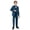 Green, variant on PMVFHDE Girl Christmas Romper Boys Business Suits Coat 4 Piece Outfit Tuxedo Set For Kids Formal Suit For Boys With Vest Pants Bowtie Set Slim Dark Blue,5-6 Years