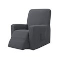 thumbnail image 1 of Binwennn Leather Couch Cushions Replacement Couch Cover Recliner Dog Bed Sofa Cover Elastic Lie Chair Cover Home Leisure Chair Cover All Inclusive Lie Chair Cover For Most Split Type Lie Chair, 1 of 4