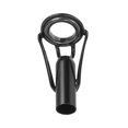 thumbnail image 4 of Unique Bargains 5.0mm Stainless Steel Fishing Rod Tip Repair Kit Pole Ring Guide Replacement, Black 8 Pack, 4 of 5