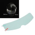 thumbnail image 4 of Helmet Antifog Sticker, NANO Protective Coating Universal Rainproof Durable Helmet Lens Anti Fog Film  For Motorcycles, 4 of 8