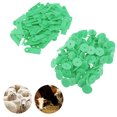 thumbnail image 4 of Blank Ear Tags, Ear Tags For Cattle Soft  Pig Livestock 100pcs TPU Animal Blank  For Breeding Population Prevention Control No Letters, Yellow,No Letters, Green,No Letters,, 4 of 8