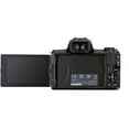 thumbnail image 5 of Canon EOS M50 Mark II Mirrorless Digital Camera with 15-45mm Lens + 64GB + Extra Battery + Case + More(International Model), 5 of 5