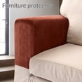 thumbnail image 4 of Armrest Covers 2pcs  Armchair Covers Non-Slip Sofa Armrest Protector Soft Warm Couch Arm Rest Covers Thickene, 4 of 6