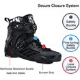 thumbnail image 4 of Sktyee Professional Inline Skates For Women And Men High Performance Roller Skates Adult Comfortable Breathabl Speed Racing Skates With Washable Lining Beginner Black 43 / Men9.5/Women10.5, 4 of 5