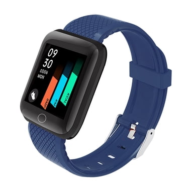 Graflsoa 1.44" HD Smart Fitness Tracker with Heart Rate, Blood Pressure, Sleep Monitoring & IP67 Waterproof, Blue