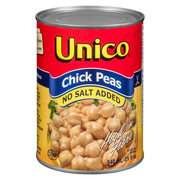 Unico Pois Chiches Sans Sel Ajouté