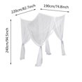 thumbnail image 2 of Vaidha Large Mosquito Net Bedroom Curtain Suitable For All Cribs And-Size Beds, 2 of 4
