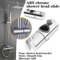 thumbnail image 3 of Adjustable 19-25mm Shower Head Holder Riser Bathroom Rail Bracket Slider A8I9, 3 of 8