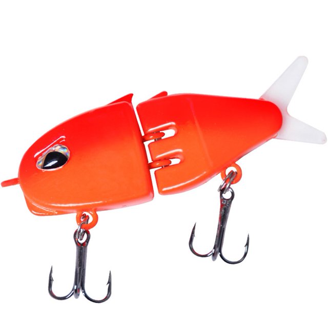 Swimbaits Imprimés 3D Réalistes : Crankbaits Durs de 6 cm pour la Pêche à l'Achigan et à la Truite