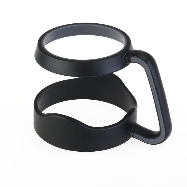 FUTUREORYY Iced Coffee Tumbler 1Pack Polypropylene Black 4.3In Handle for Tumbler