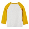 thumbnail image 2 of George Toddler Boys' Colour Block Raglan Tee, 2 of 2