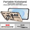 thumbnail image 3 of TYJKeJi Case with Stander Holder Kickstand Drop Resistant Shockproof Case For Samsung Galaxy S25 Edge, 3 of 9